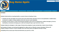 Desktop Screenshot of buyhomeagain.com