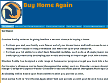 Tablet Screenshot of buyhomeagain.com